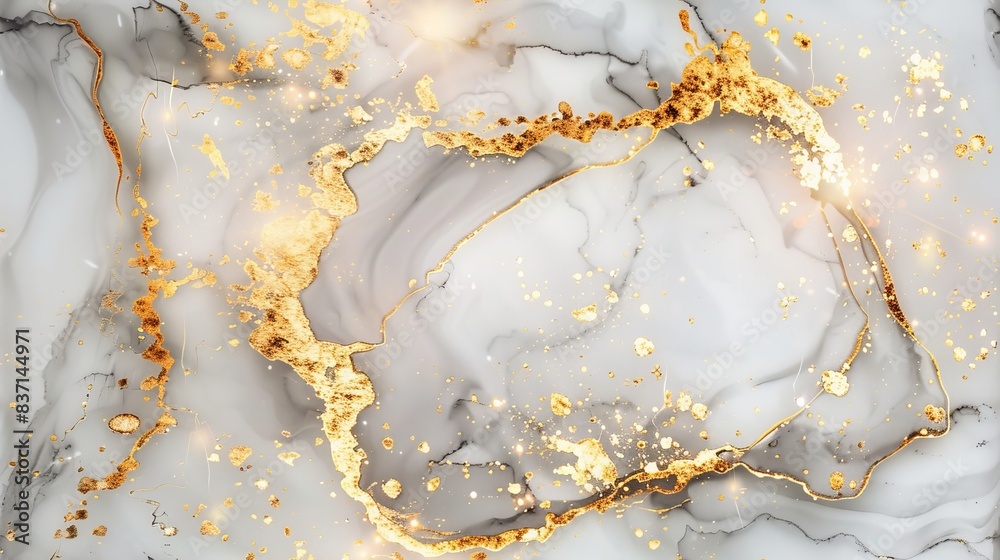 High-end marble background with a continuous pattern, infused with chic golden streaks. High-end marble background with a continuous pattern, infused with chic golden streaks.