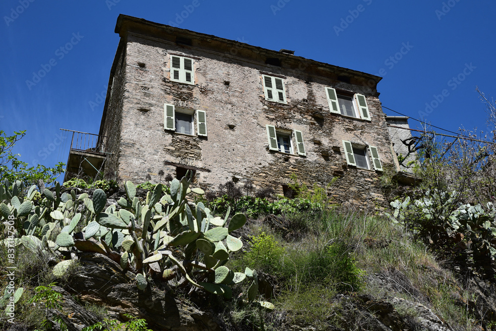 Maison de village dans la Casinca en Corse