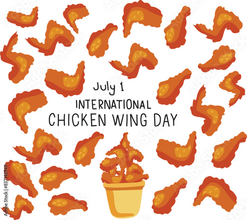 international chicken wing day is celebrated every year on 1 july