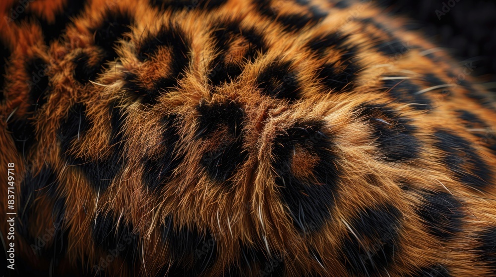 tiger and leopard skin background 