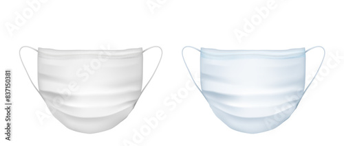 medical mask vector illustration