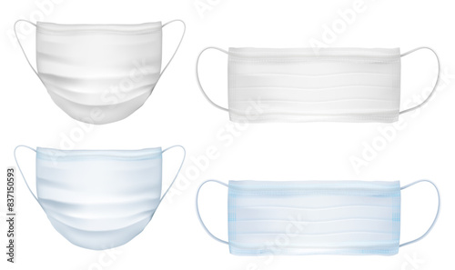 medical mask vector illustration