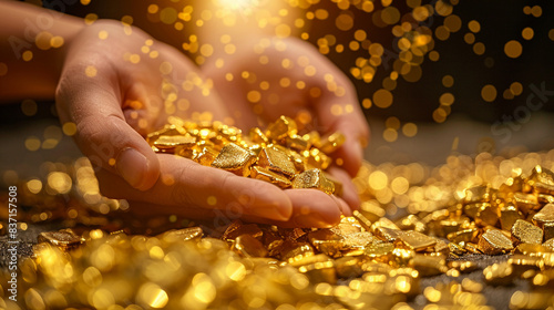 Advanced software tools assist businessmen in predicting gold price movements.