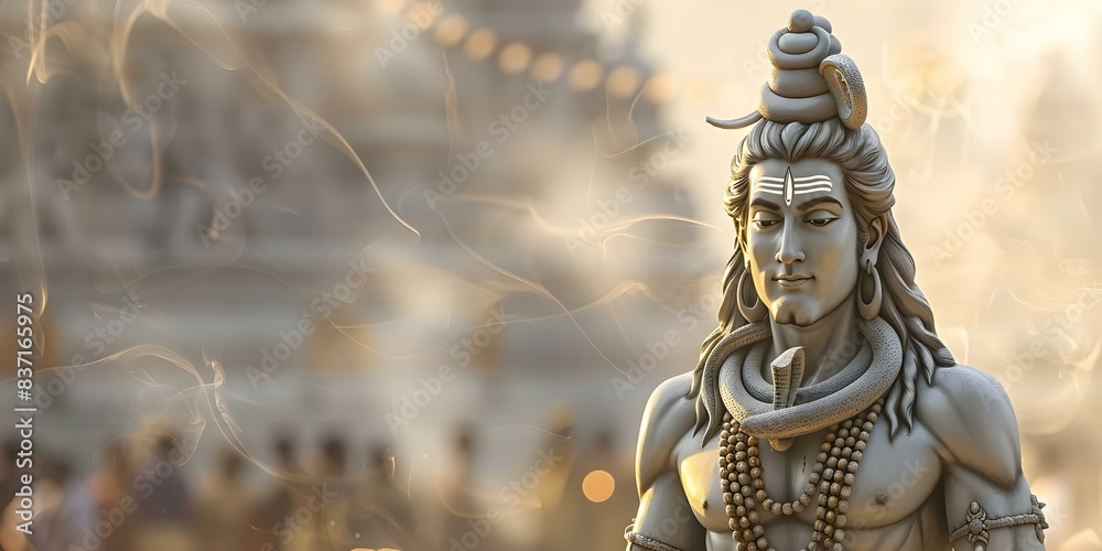 Hindu festival honoring Lord Shiva known as Maha Shivratri. Concept Maha Shivratri, Hindu Festival, Lord Shiva, Religious Celebrations