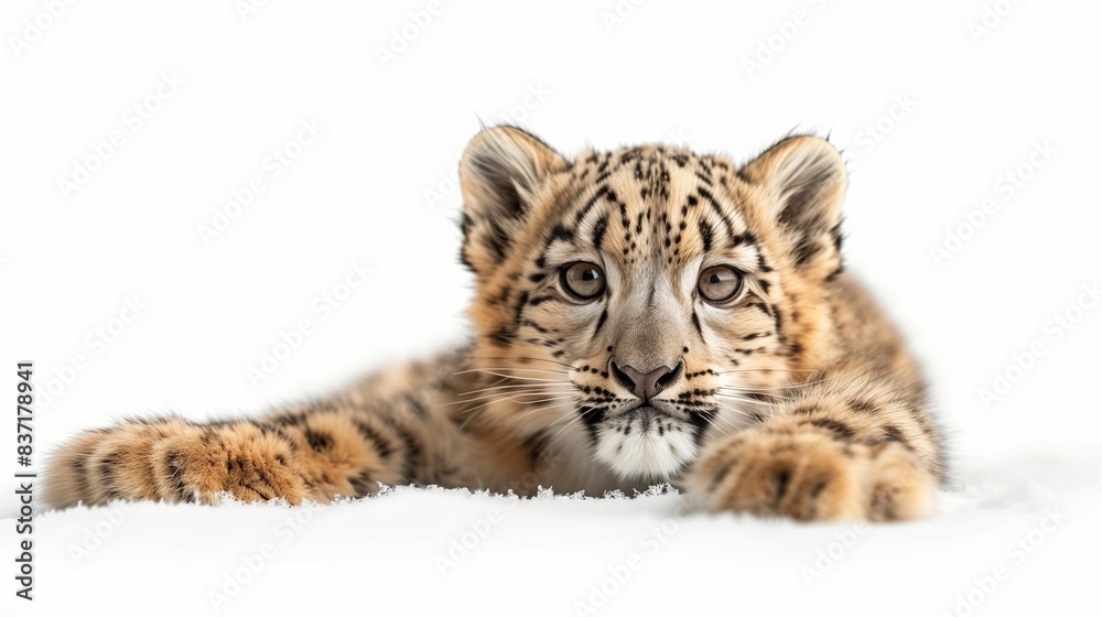 close up of a leopard cub close up of a leopard cub
