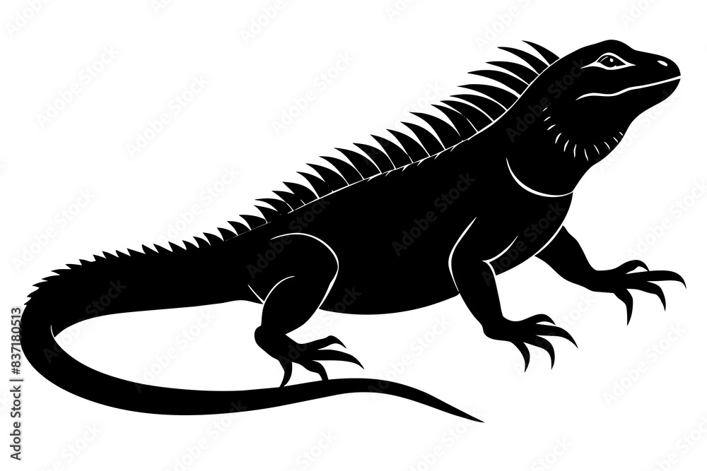 iguana silhouette vector illustration
iguana silhouette vector illustration