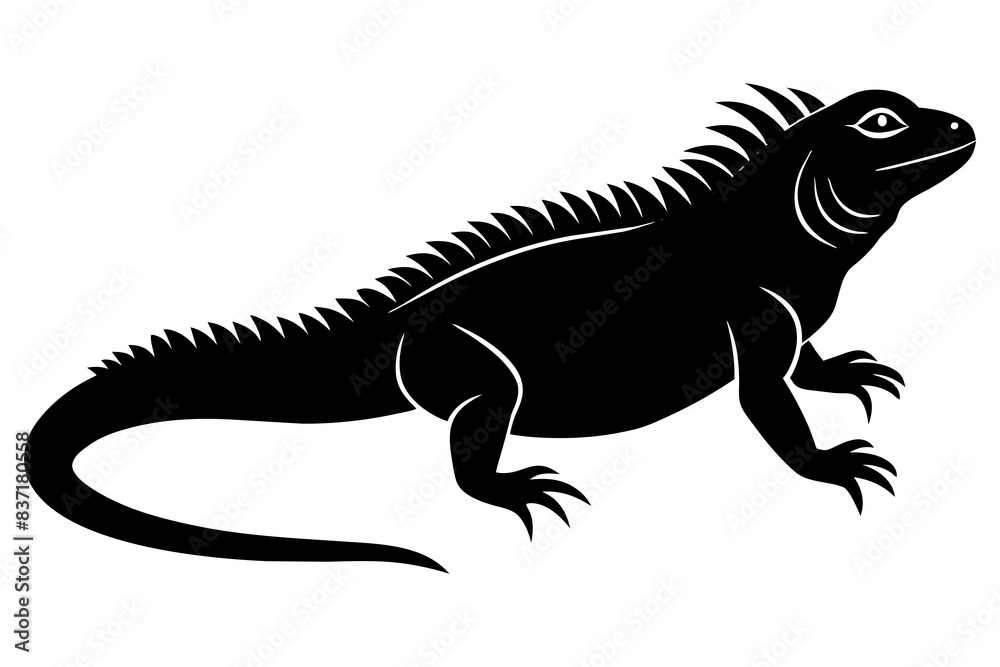 iguana silhouette vector illustration
iguana silhouette vector illustration