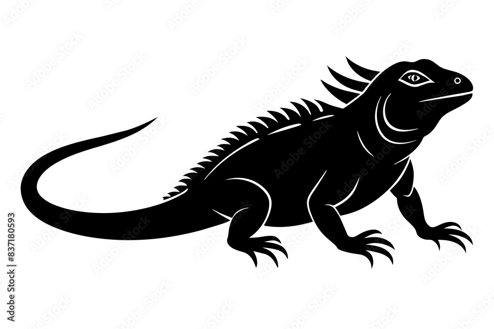 iguana silhouette vector illustration
iguana silhouette vector illustration