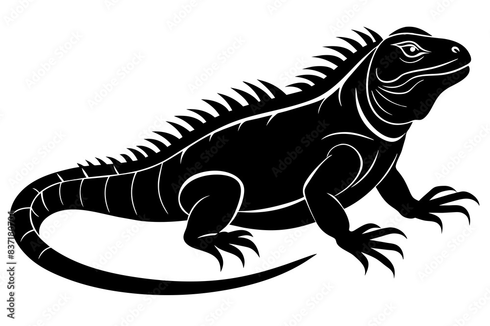 iguana silhouette vector illustration
iguana silhouette vector illustration