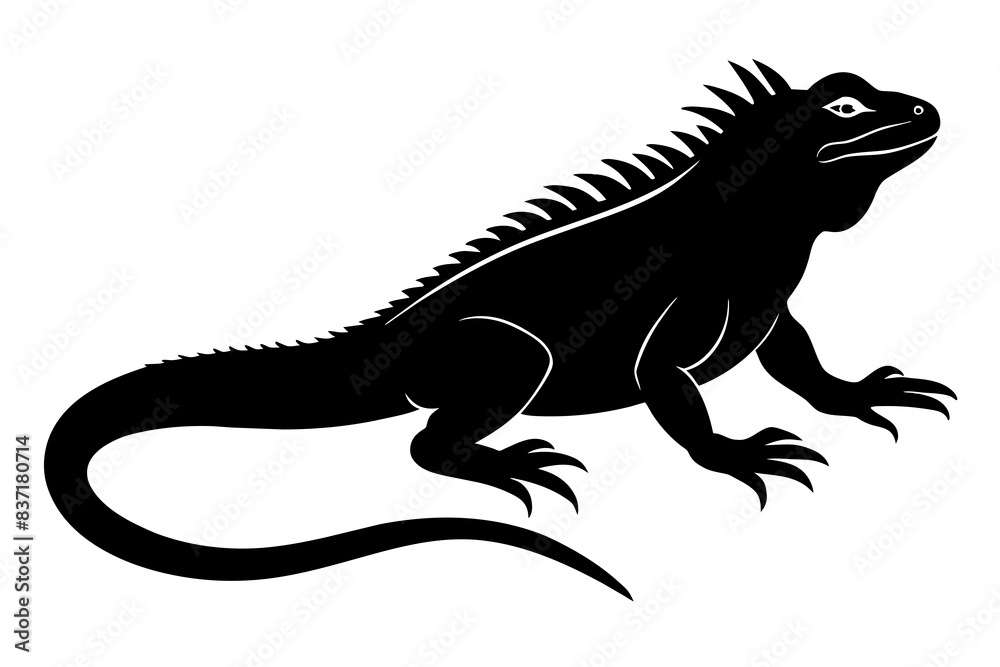 iguana silhouette vector illustration
iguana silhouette vector illustration