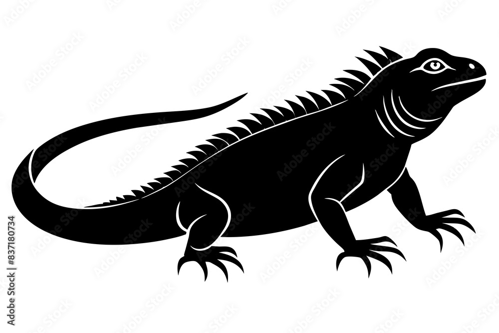 iguana silhouette vector illustration
iguana silhouette vector illustration