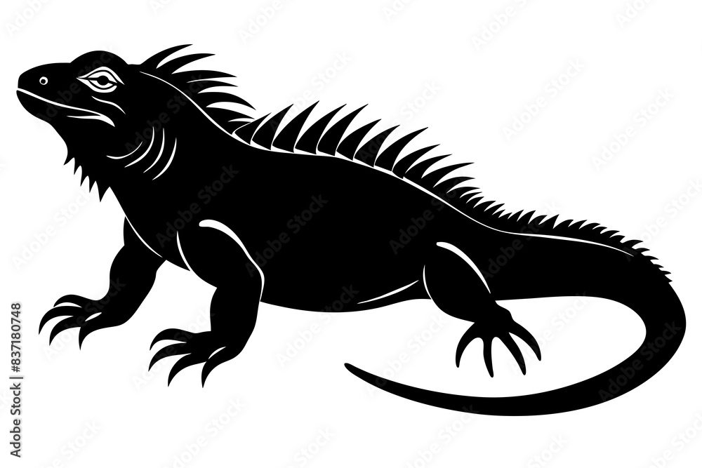 iguana silhouette vector illustration
iguana silhouette vector illustration
