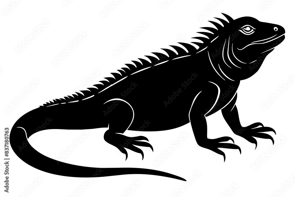 iguana silhouette vector illustration
iguana silhouette vector illustration