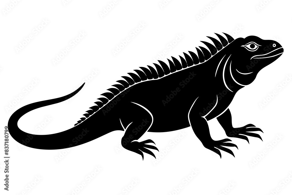 iguana silhouette vector illustration
iguana silhouette vector illustration