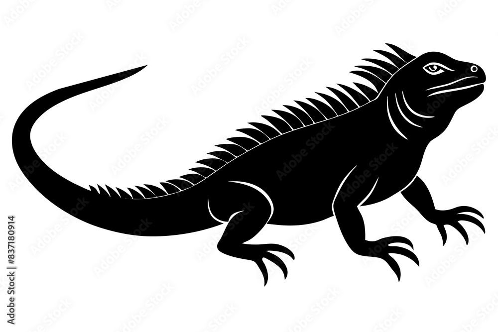 iguana silhouette vector illustration
iguana silhouette vector illustration