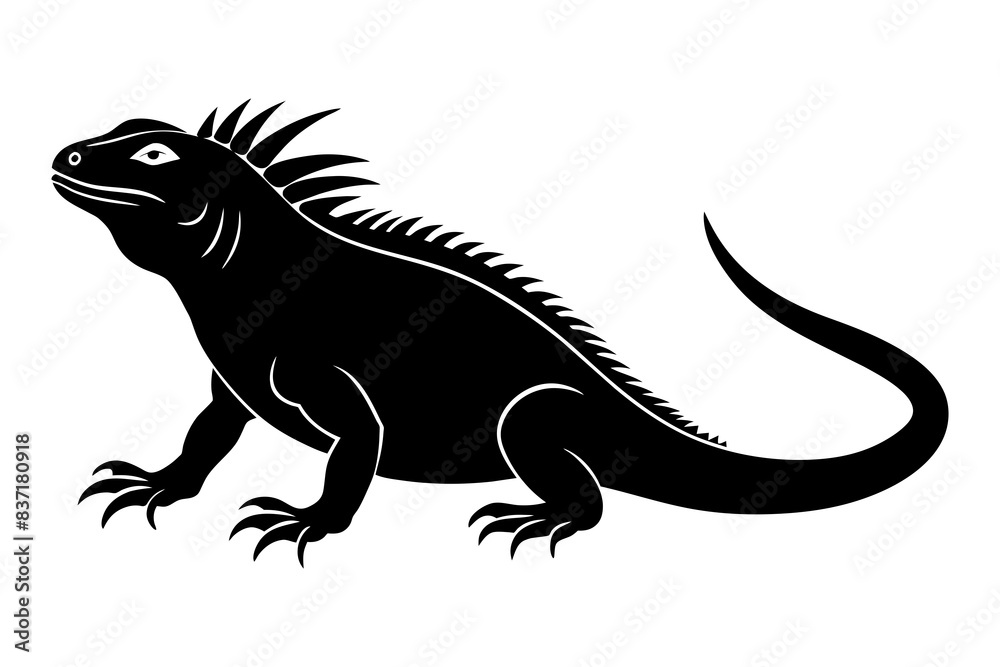 iguana silhouette vector illustration
iguana silhouette vector illustration