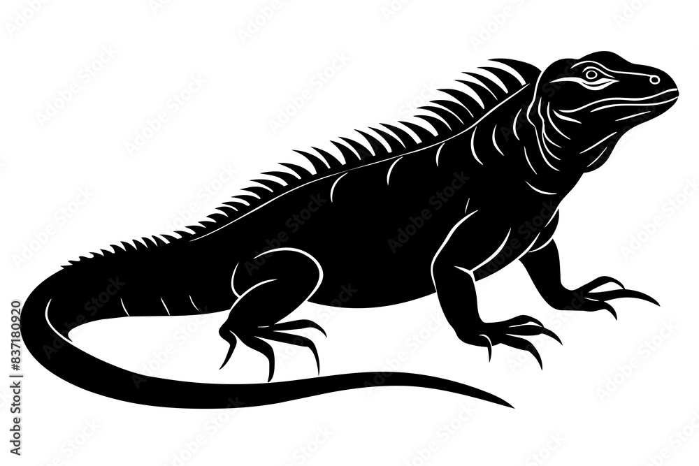 iguana silhouette vector illustration
iguana silhouette vector illustration