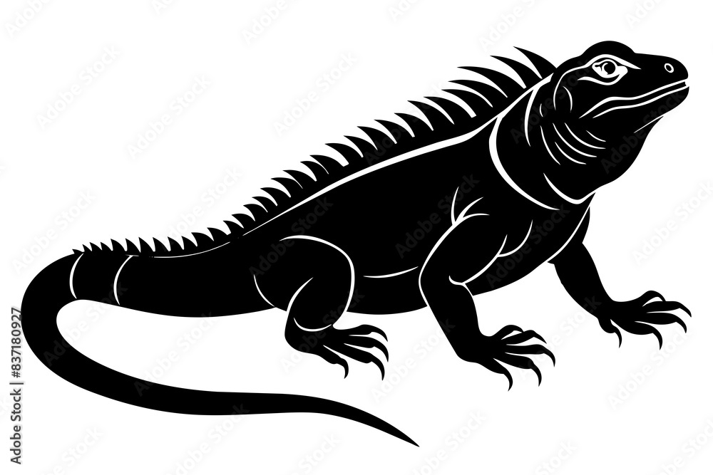 iguana silhouette vector illustration
iguana silhouette vector illustration
