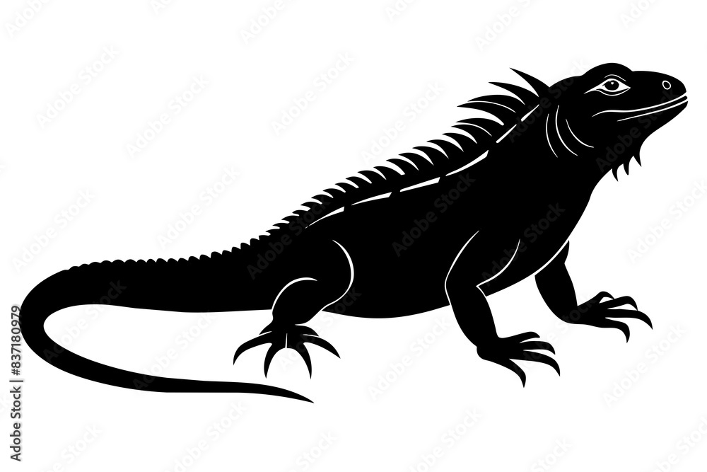 iguana silhouette vector illustration
iguana silhouette vector illustration