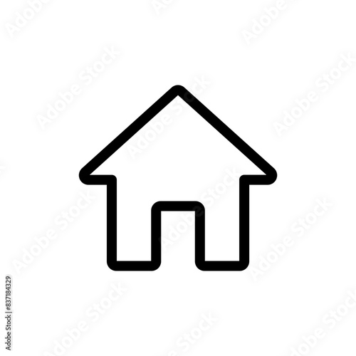 Web home icon , House vector icon , Home sign or Main page icon for contact icons. web vector icon