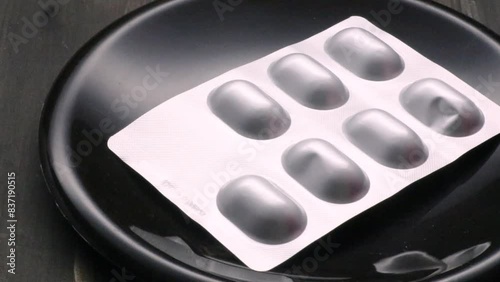 pills in pack, video