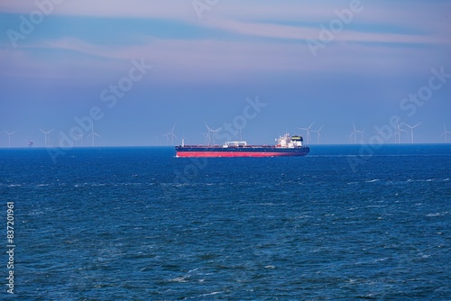 ship in the sea