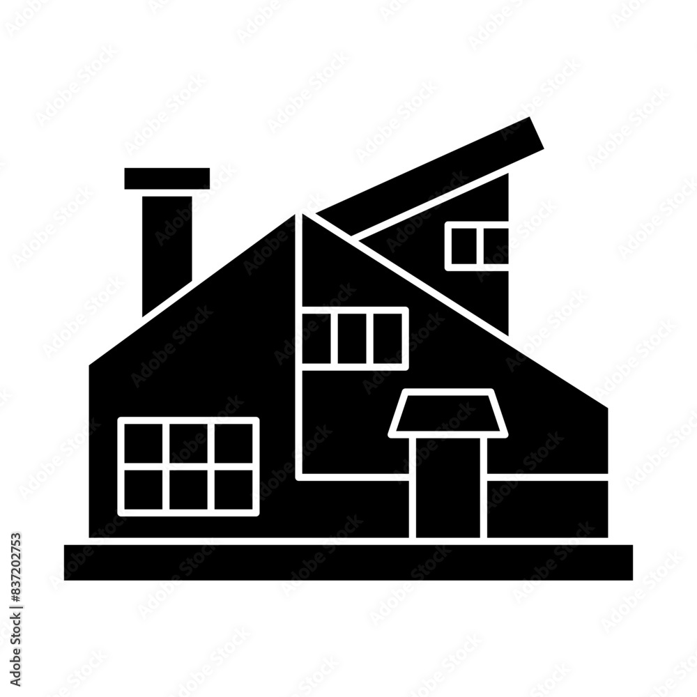 Minimalist House Glyph Minimalist House Glyph