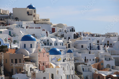 Santorini Blue Domes in Oia