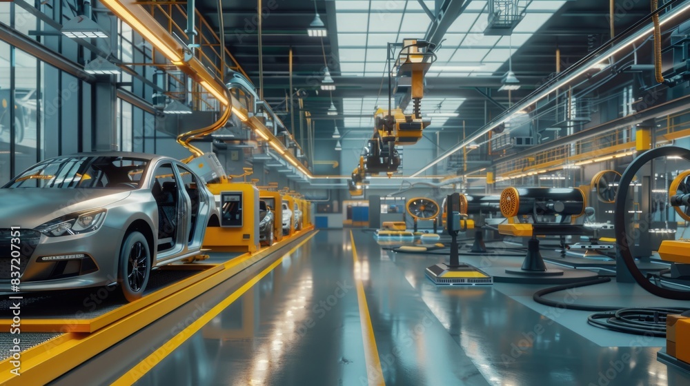 Automobile manufacturing plant Automobile manufacturing plant