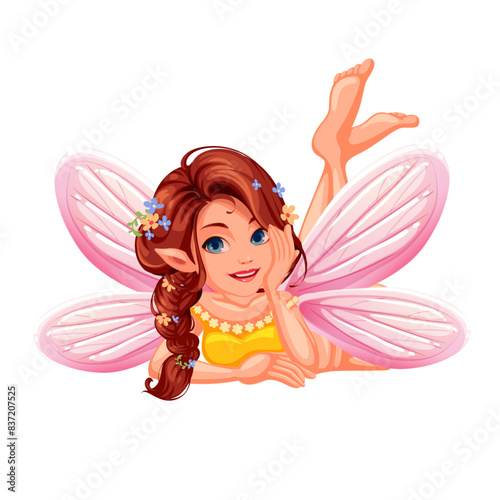 Принти на полотні Cute Disney Fairy Cartoon Character