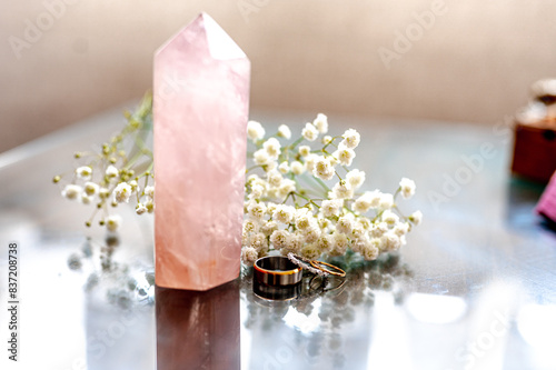 Rose Quartz Wedding Day photo