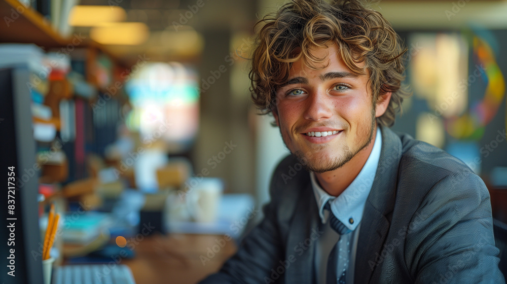 Boy Student Portrait in Suite Boy Student Portrait in Suite