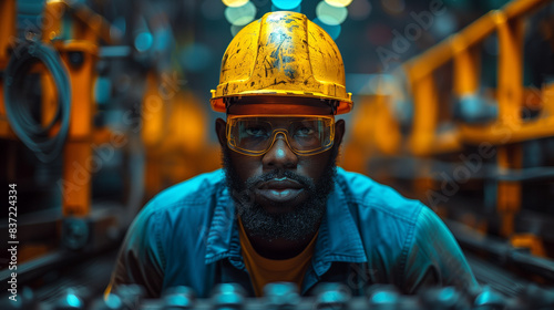 Worker in helmet © Juli Soho