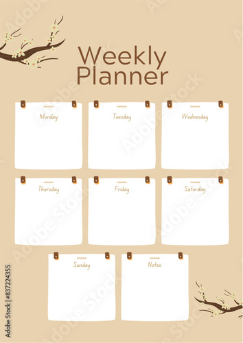 Wander Modern Weekly Planner