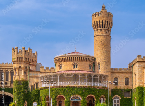 The Majestic Bangalore Palace is a 19th century royal palace