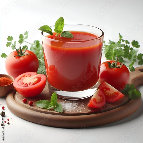tomato juice and tomatoes