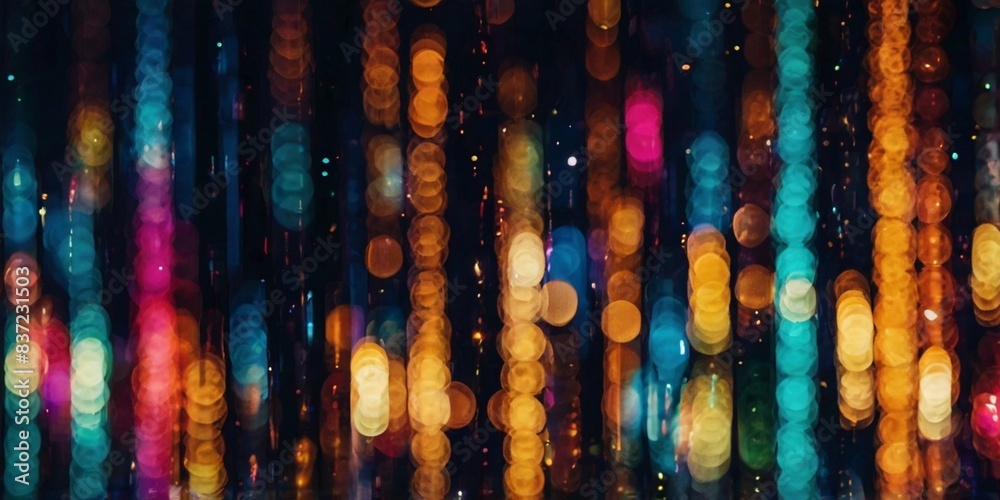 abstract, blurred image of colorful city lights at night, ideal for urban-themed designs, nightlife projects, or adding a vibrant, energetic feel to visuals abstract, blurred image of colorful city lights at night, ideal for urban-themed designs, nightlife projects, or adding a vibrant, energetic feel to visuals