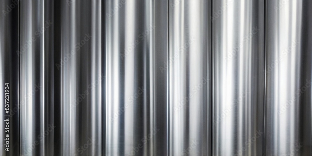 Obraz premium gently blurred image of a brushed metal wall, ideal for industrial designs, tech projects, or adding a sleek, contemporary feel to visuals