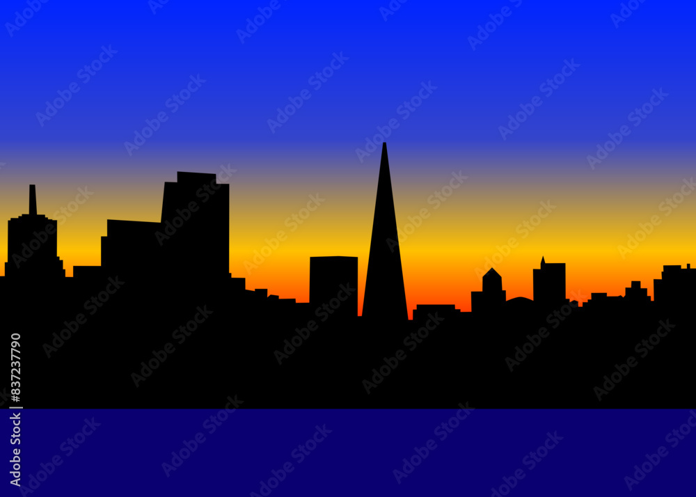 Fototapeta premium Skyline