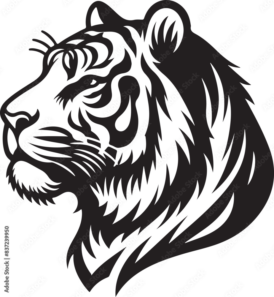 custom made wallpaper toronto digitallion head vector