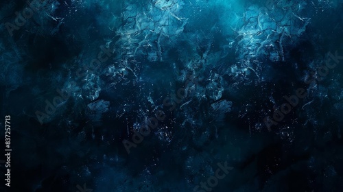dark blue black gradient background with bright light and glow grunge texture abstract background