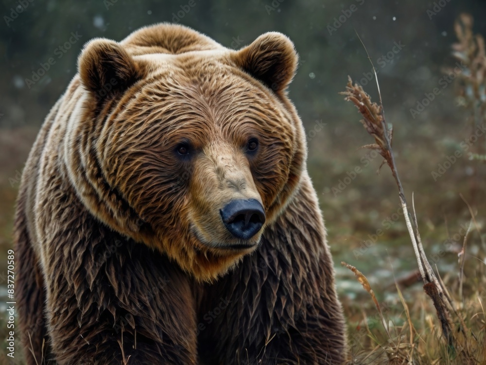 brown bear in the forest brown bear in the forest
