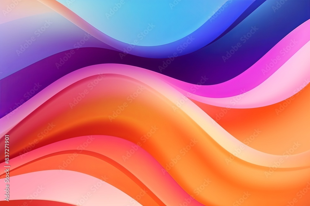 Abstract Background with Colorful Gradients and Movement Abstract Background with Colorful Gradients and Movement