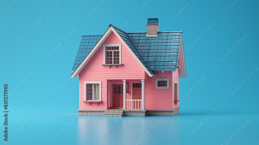 mini pink house mini pink house