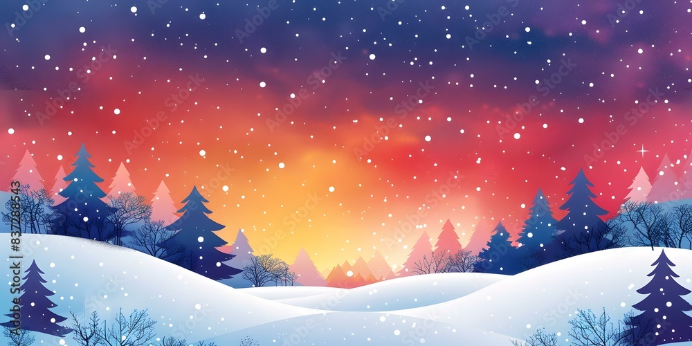 Snowy Winter Landscape Snowy Winter Landscape