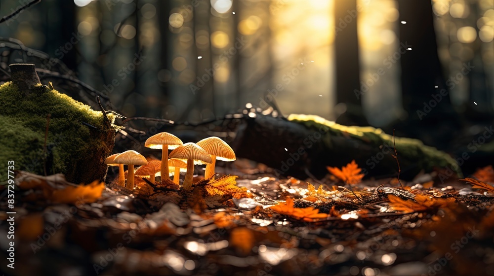 autumn leaves background, generative ai autumn leaves background, generative ai