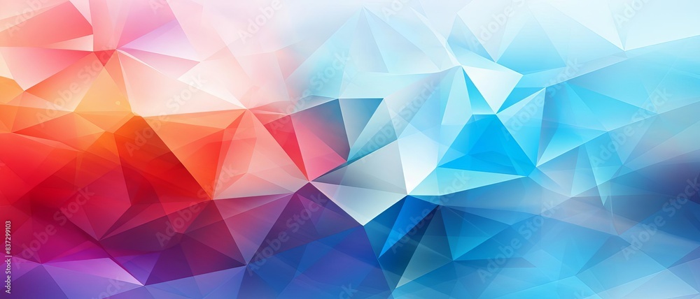 geometric landscape with sharp angles geometric landscape with sharp angles