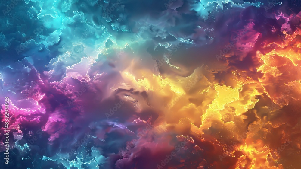 Abstract sky texture with vibrant glowing hues Abstract sky texture with vibrant glowing hues
