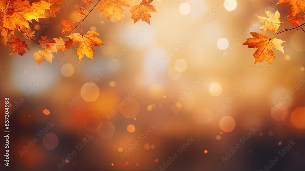autumn leaves background, generative ai autumn leaves background, generative ai