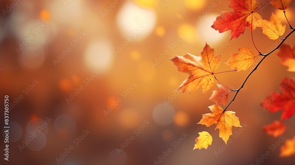 autumn leaves background, generative ai autumn leaves background, generative ai